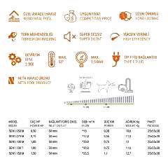 0,75 HP MONOFAZE SENKRON1 HAVUZ POMPASI