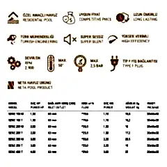 4 HP TRIFAZE SENKRON2 HAVUZ POMPASI