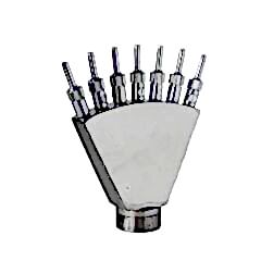 9 Nozullu Yelpaze Fıskiye