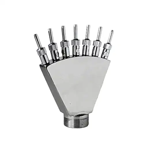 12 Nozullu Yelpaze Fıskiye